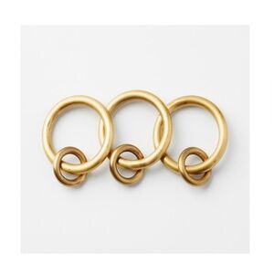 Pottery Barn Brass Curtain Rings